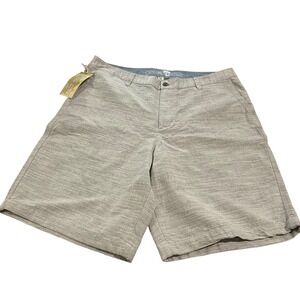 Ocean + Coast Heathered Light Grey Men's Shorts Size 34 Waist‎ NWT Casual